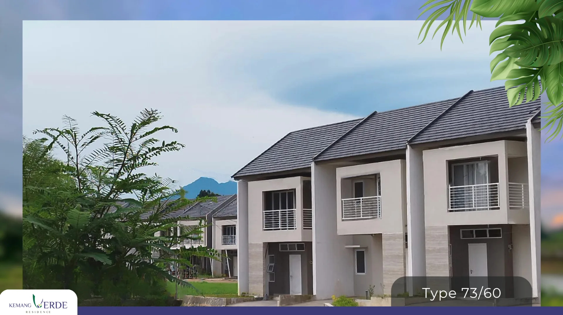 Kemang Verde Residence Tipe 73/60 2 Lantai - Foto 1